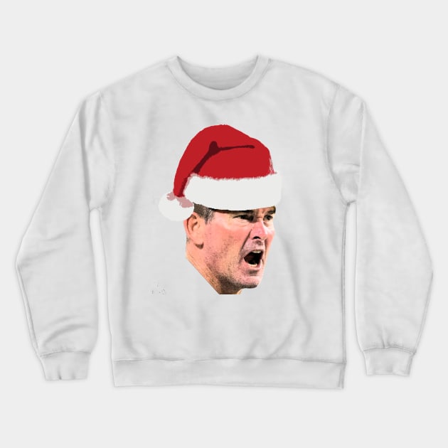 Mad Santa Crewneck Sweatshirt by CASH Clothing